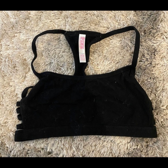 Pink RacerBack Sports Bra - Picture 1 of 1